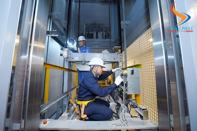 Bảo trì, bảo dưỡng hệ thống cứu hộ thang máy Mitsubishi