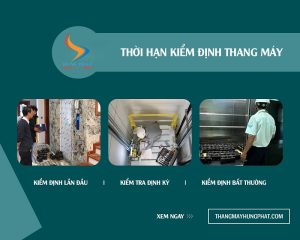 Kết quả và thời hạn kiểm định thang máy