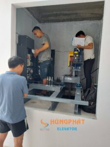 Lắp đặt và bàn giao thang máy gia đình tại Tuyên Quang
