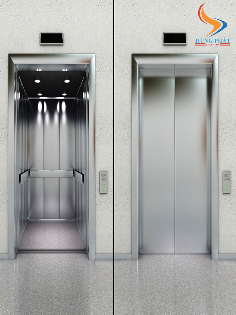 Cửa thang máy đóng mở tự động