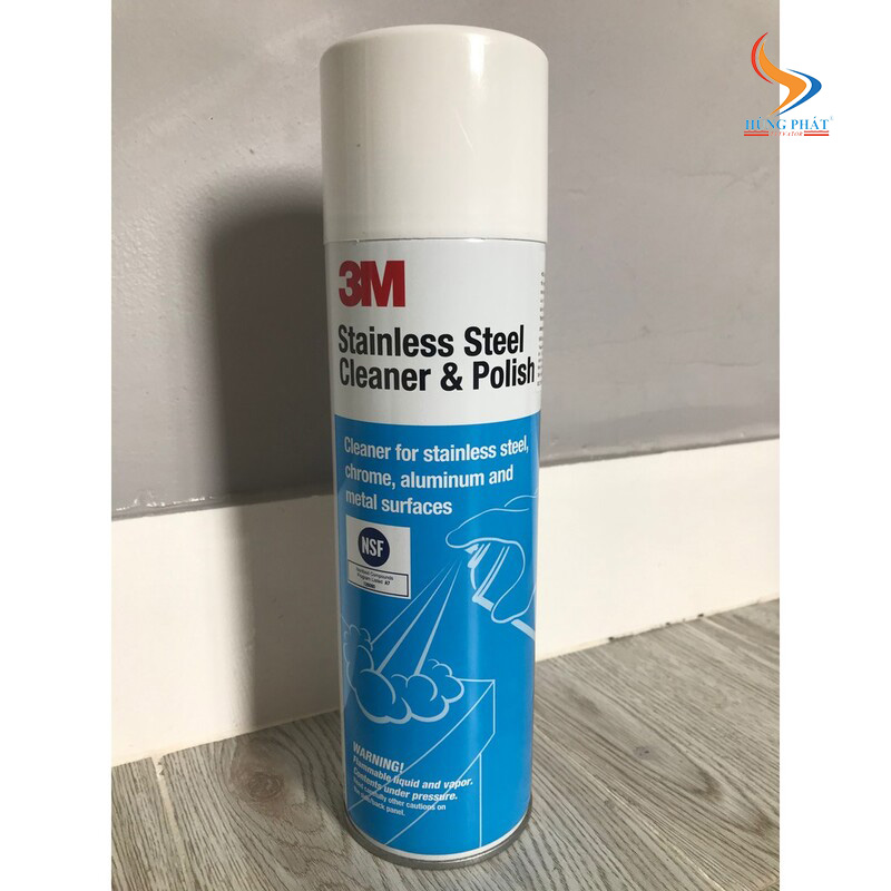 Bình xịt 3M Stainless Steel Cleaner & Polish