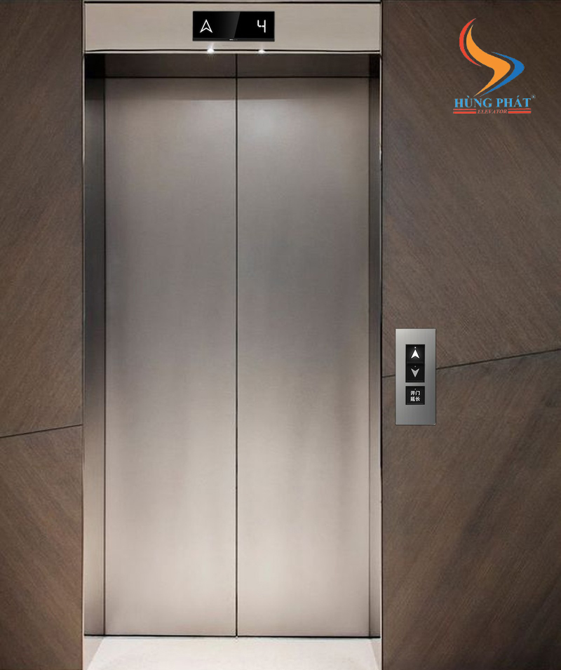 Khung bao cửa tầng thang máy với bản hẹp