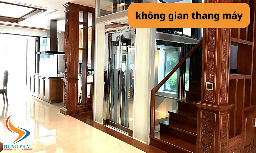 Thiết kế thang máy chính xác mang lại hiệu quả thẩm mĩ cao