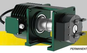 Thang máy cáp dẹt là gì? Ưu nhược điểm và cách chọn cho nhà phố Động cơ thang máy cáp dẹt Fuji Lift