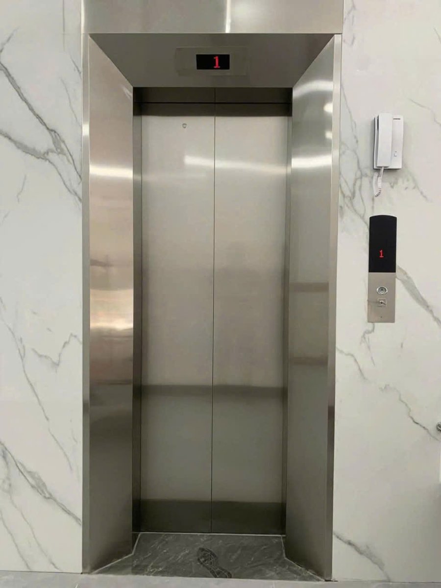 Thang máy gia đình – inox Hùng Phát