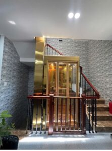 Thang máy thủy lực ba lô gia đình